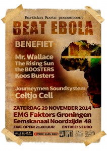 wo 29 nov | BEAT Ebola Benefiet | EMG faktors