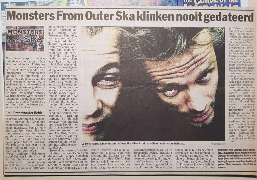 Monsters from outer Ska